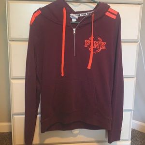 Pink by VS quarter zip